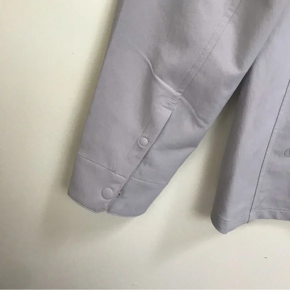 Lululemon Moon Drift Long Sleeve Shirt Stretch Shacket Minimalist Pockets Zipper - Picture 10 of 15